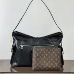 Leather-Hobo-Black