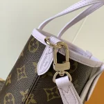 Lilac-White Small Tote
