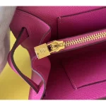 Magenta H-Clasp Wallet on Strap