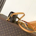 Monogram Gold-Bead Chain Crossbody