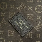 Monogram-Leather-Hobo-Grey