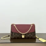 Monogram-Pallas-Chain-Burgundy