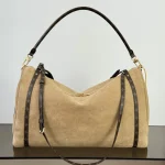 Monogram-Suede-Hobo-Beige
