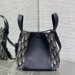 Oblique-Bucket-Bag-Blue