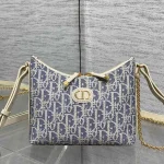 Oblique-CD-Chain-Bag-Blue