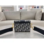 Oblique CD-Clasp Pouch Bag
