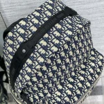 Oblique-Embroidered-Backpack-Blue