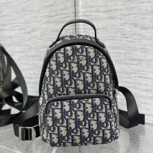Oblique-Mini-Backpack-Blue