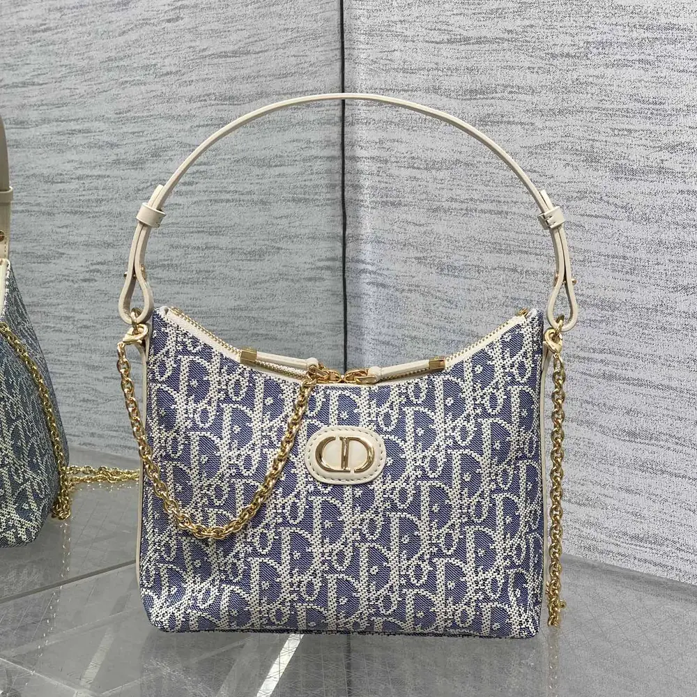 Oblique-Mini-Hobo-Blue