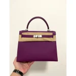 Ochre Top-Handle Trapeze Bag