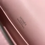 Pink Bicolor Top-Handle Trapeze Bag