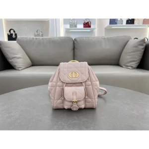 Pink Cannage Mini Backpack