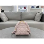 Pink Cannage Mini Backpack