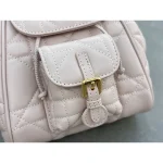 Pink Cannage Mini Backpack