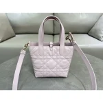 Pink Cannage Small Tote