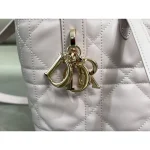 Pink Cannage Small Tote