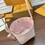 Pink Embossed Hobo