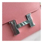 Pink H-Clasp Flap Bag