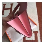 Pink H-Clasp Flap Bag