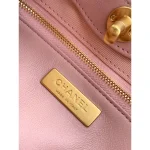 Pink Top-Handle Mini Bag