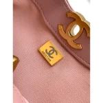 Pink Top-Handle Mini Bag