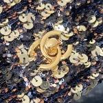 Sequin-Mini-Flap-Navy-Gold