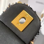 Sequin-Mini-Flap-Navy-Gold