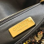 Sequin-Mini-Flap-Navy-Gold