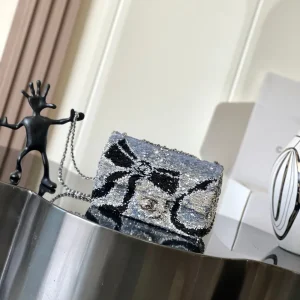 Sequin-Stripe-Flap-Blue-Silver