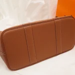 Tan Leather Garden Tote