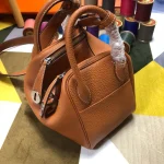 Tan Soft Two-Handle Hobo