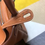 Tan Soft Two-Handle Hobo