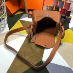 Tan Soft Two-Handle Hobo