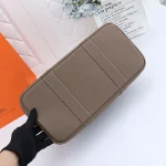 Taupe Leather Garden Tote