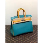 Teal Mini Structured Tote
