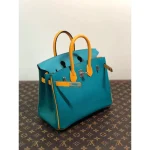 Teal Mini Structured Tote