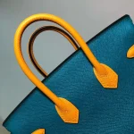 Teal Mini Structured Tote