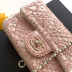 Tweed-Mini-Flap-Pink