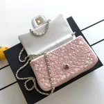 Tweed-Mini-Flap-Pink