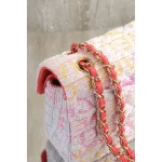 Tweed Quilted Flap Bag