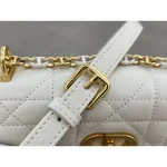 White Cannage Flap Bag
