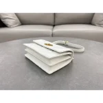White Cannage Flap Bag