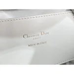 White Cannage Small Tote