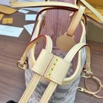 White Damier Large Tote