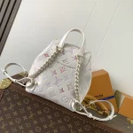 White Floral Mini Backpack
