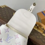 White Floral Mini Backpack