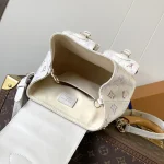 White Floral Mini Backpack