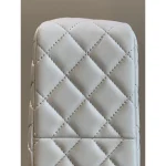 White Quilted Chain Shoulder Bag